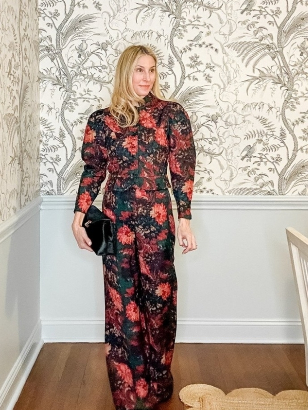 ISO (In Search Of) Tuckernuck Floral Pants In Persimmon Floral Pattern